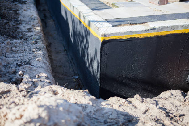 Professional Crawl Space Encapsulation technician working in Ovid, NY